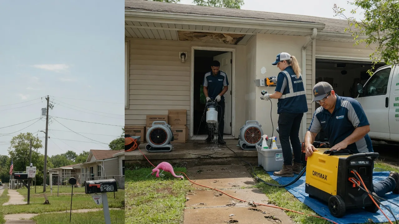 Storm Damage Water Removal in Elizabethtown, IL near me